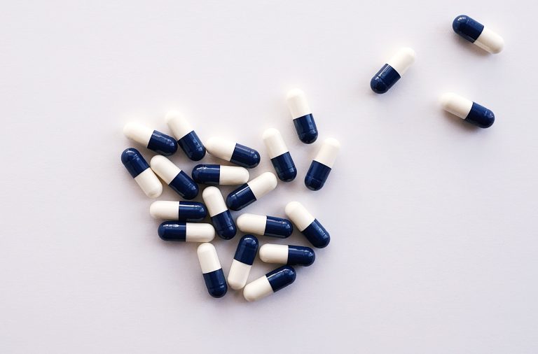 black and white pills